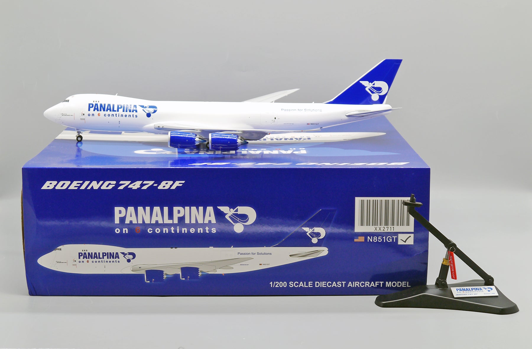 Panalpina / Boeing 747-8F / N851GT / XX2711 / 1:200