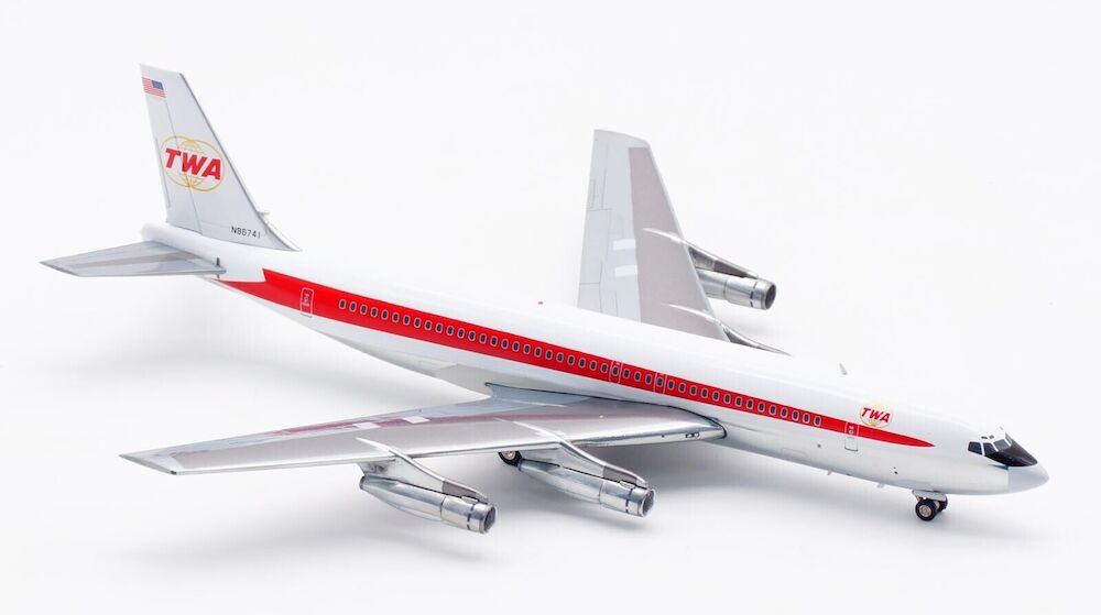 Trans World Airlines - TWA / Boeing B707-100 / N86741 / IF701TW0823P / 1:200 elaviadormodels