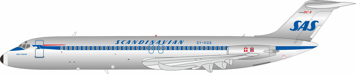 Scandinavian Airlines / McDonnell Douglas DC-9-41 / OY-KGS / IF941SK0724P / 1:200